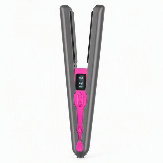 Colovis Portable Cordless Hair Straightener, 2‑in‑1 Straightening & Curling Ceramic Hair Iron